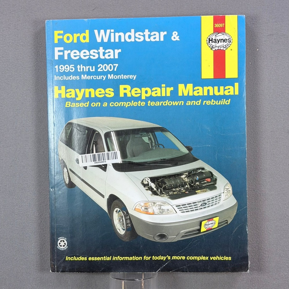 Haynes Ford Windstar Freestar Mercury Monterey Repair Manual 1995-2007 Paperback